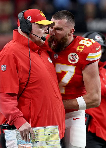 travis kelce pushes coach video